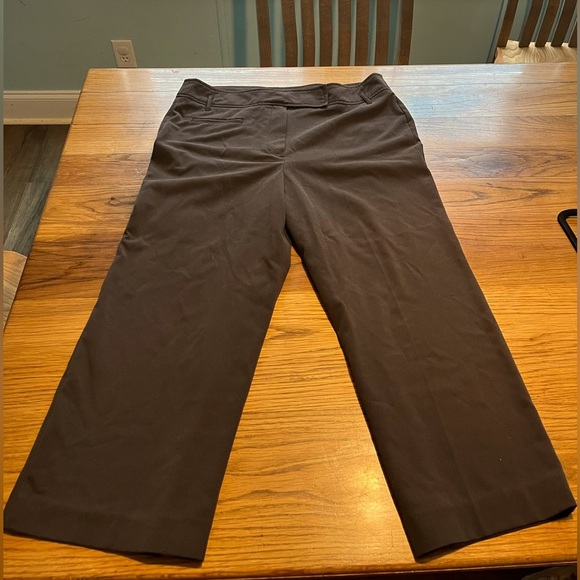 Sandro Sportswear Chic Wide-Leg Trousers Capris Size 12 - Picture 7 of 9